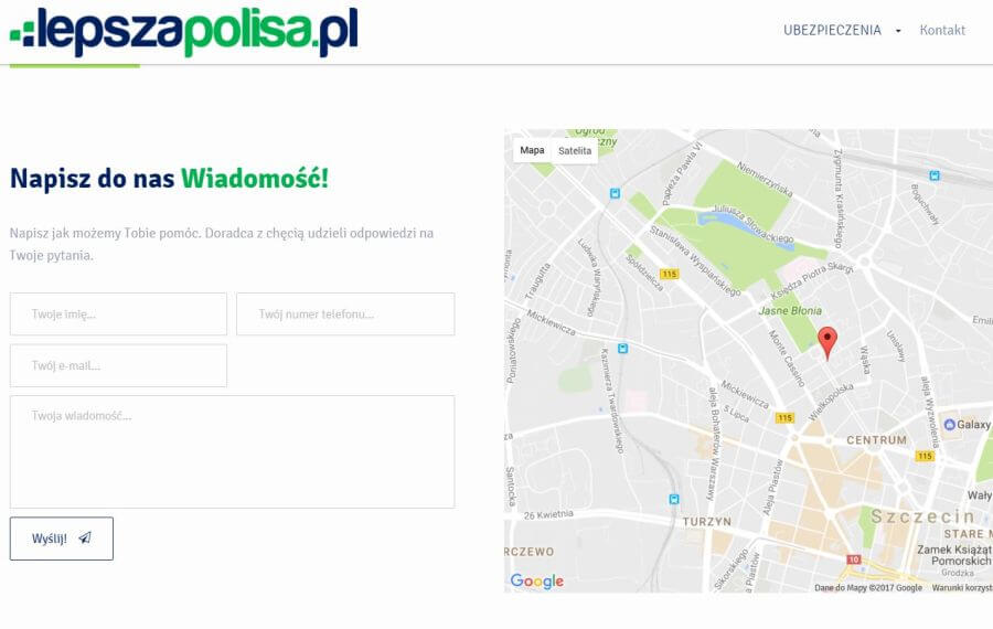 Screen 4 strony lepszapolisa.pl